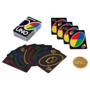 Sortie ✔️ MATTEL Mattel Games – Uno 50ème Premium – Jeu De Cartes Famille ✨ 9