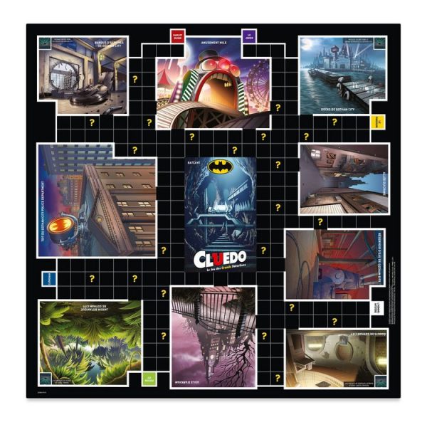 Vente flash 💯 WINNING MOVES WINNING MOVES Jeu – Cluedo Batman ❤️ 4