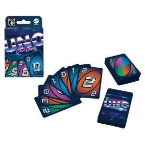 De gros 🤩 MATTEL Jeu Uno Iconic – Jeu De Cartes Famille 👏 9