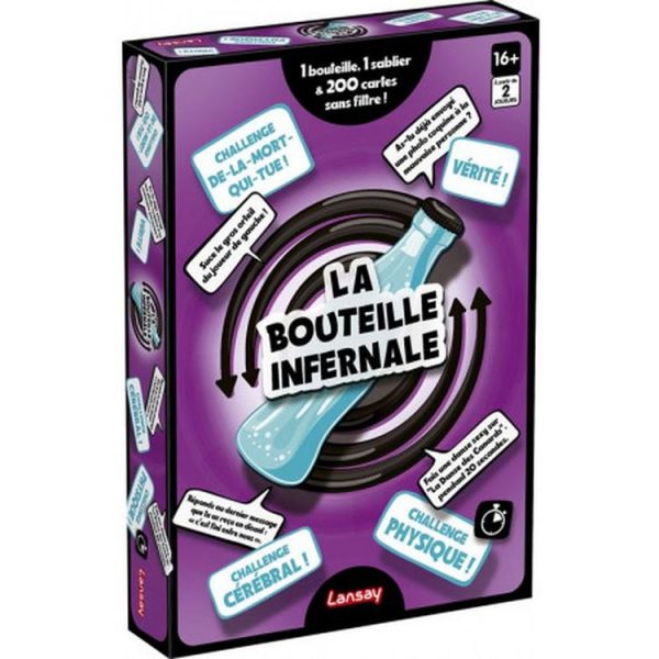 Coupon 👏 LANSAY Jeu – La Bouteille Infernale Adultes 🥰 1