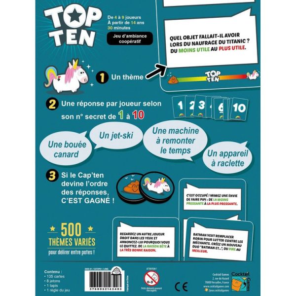 Budget 🔔 ASMODEE Jeu – Top Ten 🎁 3